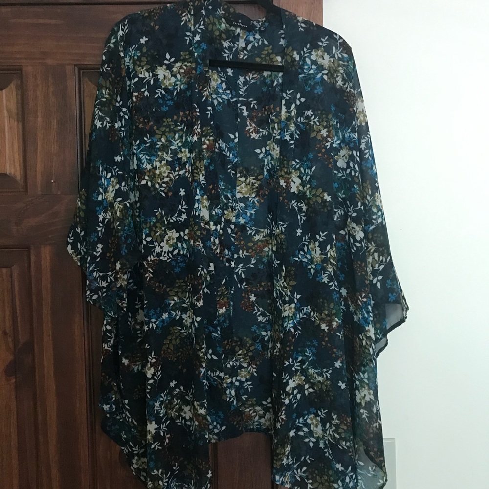 Teal Green Duster